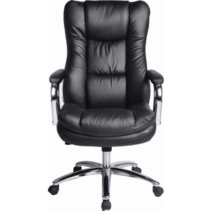 Кресло офисное Brabix Amadeus EX-507 экокожа хром черное (530879)