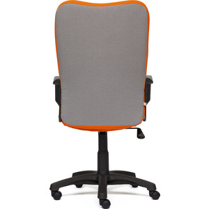 Кресло TetChair СН757 ткань серый/оранжевый С27/С23
