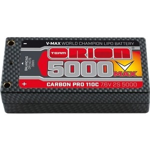 Аккумулятор Team Orion Batteries Carbon Pro V-Max LiPo 5000 110C 7.6 V 2S Shorty Pack Tubes - ORI14076, Batteries Carbon Pro V-Max LiPo 5000 110C 7.6 V 2S Shorty Pack Tubes - ORI14076
Аккумулятор Team Orion Batteries Carbon Pro V-Max LiPo 5000 110C 7.6 V 2S Shorty Pack Tubes - ORI14076, Batteries Carbon Pro V-Max LiPo 5000 110C 7.6 V 2S Shorty Pack Tubes - ORI14076