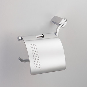 фото Держатель туалетной бумаги schein watteau с крышкой, хром (126b2-l)