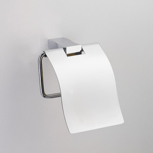 фото Держатель туалетной бумаги schein swing с крышкой, хром (326b)