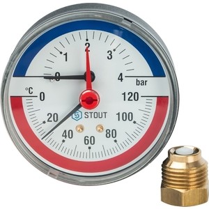 Термоманометр STOUT аксиальный Dn 80 мм 1/2'' 0-4 бар 0-120 град в комплекте с автоматическим запорным клапаном (SIM-0005-800415), аксиальный Dn 80 мм 1/2" 0-4 бар 0-120 град в комплекте с автоматическим запорным клапаном (SIM-0005-800415)
Термоманометр STOUT аксиальный Dn 80 мм 1/2'' 0-4 бар 0-120 град в комплекте с автоматическим запорным клапаном (SIM-0005-800415), аксиальный Dn 80 мм 1/2" 0-4 бар 0-120 град в комплекте с автоматическим запорным клапаном (SIM-0005-800415)