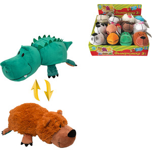 Мягкая игрушка 1Toy Вывернушка 20 см 2в1 Аллигатор-Медвежонок (Т10921), Вывернушка 20 см 2в1 Аллигатор-Медвежонок (Т10921)
Мягкая игрушка 1Toy Вывернушка 20 см 2в1 Аллигатор-Медвежонок (Т10921), Вывернушка 20 см 2в1 Аллигатор-Медвежонок (Т10921)
