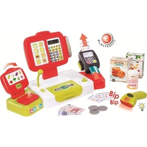 Игра в магазин Smoby Электронная касса с аксессуарами, 27пр, 1/4 (350107), Электронная касса с аксессуарами, 27пр, 1/4 (350107)
Игра в магазин Smoby Электронная касса с аксессуарами, 27пр, 1/4 (350107), Электронная касса с аксессуарами, 27пр, 1/4 (350107)