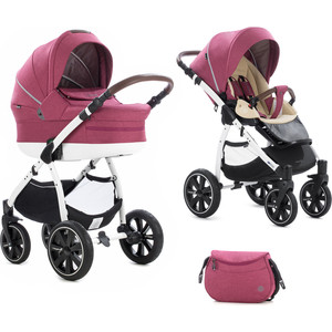 Коляска 2 в 1 Noordi Fjordi Sport Berry Melange 895/W, Fjordi Sport Berry Melange 895/W
Коляска 2 в 1 Noordi Fjordi Sport Berry Melange 895/W, Fjordi Sport Berry Melange 895/W
