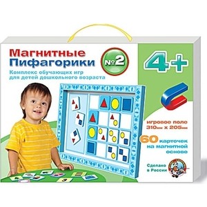 Развивающий набор Десятое Королевство Магнитные пифагорики 4+ (01497), Магнитные пифагорики 4+ (01497)
Развивающий набор Десятое Королевство Магнитные пифагорики 4+ (01497), Магнитные пифагорики 4+ (01497)
