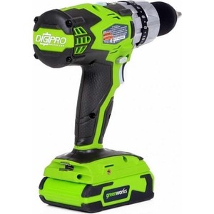Аккумуляторная дрель-шуруповерт GreenWorks G24DDK2X (3701507UC), G24DDK2X (3701507UC)
Аккумуляторная дрель-шуруповерт GreenWorks G24DDK2X (3701507UC), G24DDK2X (3701507UC)