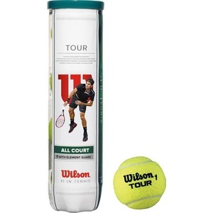фото Мяч для большого тенниса wilson all court 4b (wrt115700) 4 мяча