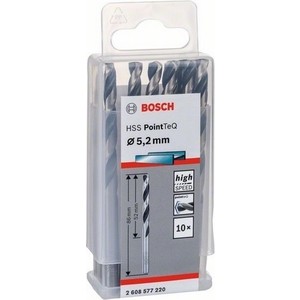 Сверло по металлу Bosch 10шт HSS PointTeQ 5,2 мм (2.608.577.220), 10шт HSS PointTeQ 5,2 мм (2.608.577.220)
Сверло по металлу Bosch 10шт HSS PointTeQ 5,2 мм (2.608.577.220), 10шт HSS PointTeQ 5,2 мм (2.608.577.220)