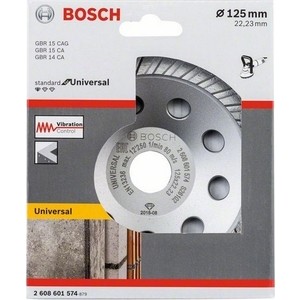 Чашка алмазная Bosch Standard, Universal 125 мм (2.608.601.574), Standard, Universal 125 мм (2.608.601.574)
Чашка алмазная Bosch Standard, Universal 125 мм (2.608.601.574), Standard, Universal 125 мм (2.608.601.574)