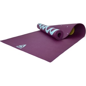 фото Коврик для йоги reebok rayg-11030hh (мат) 4мм yoga mat crosses-hi
