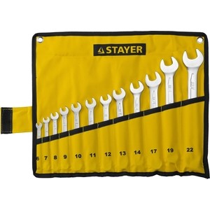 Набор ключей комбинированных Stayer 12шт 6-22 мм (27081-H12), 12шт 6-22 мм (27081-H12)
Набор ключей комбинированных Stayer 12шт 6-22 мм (27081-H12), 12шт 6-22 мм (27081-H12)