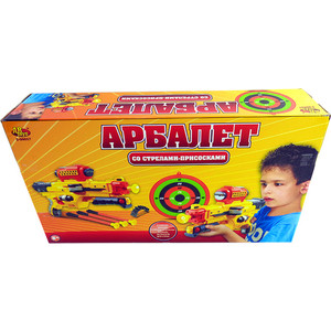 Игрушечное оружие Abtoys Арбалет со стрелами на присосках желтый (S-00057), Арбалет со стрелами на присосках желтый (S-00057)
Игрушечное оружие Abtoys Арбалет со стрелами на присосках желтый (S-00057), Арбалет со стрелами на присосках желтый (S-00057)
