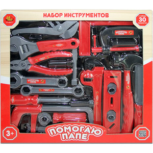 Игровой набор Abtoys инструменты Помогаю Папе, 30 предметов (PT-00271), инструменты Помогаю Папе, 30 предметов (PT-00271)
Игровой набор Abtoys инструменты Помогаю Папе, 30 предметов (PT-00271), инструменты Помогаю Папе, 30 предметов (PT-00271)
