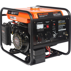 Генератор бензиновый инверторный PATRIOT MaxPower SRGE 4000iE, MaxPower SRGE 4000iE
Генератор бензиновый инверторный PATRIOT MaxPower SRGE 4000iE, MaxPower SRGE 4000iE
