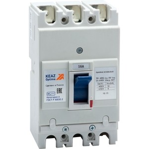 Выключатель автоматический КЭАЗ OptiMat E100L016 УХЛ3 (100000), OptiMat E100L016 УХЛ3 (100000)
Выключатель автоматический КЭАЗ OptiMat E100L016 УХЛ3 (100000), OptiMat E100L016 УХЛ3 (100000)