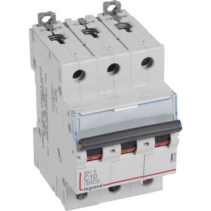 Выключатель автоматический модульный Legrand 3п C 10А 6кА DX3-E Leg 407289, 3п C 10А 6кА DX3-E Leg 407289
Выключатель автоматический модульный Legrand 3п C 10А 6кА DX3-E Leg 407289, 3п C 10А 6кА DX3-E Leg 407289