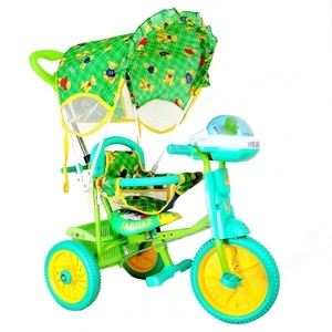 фото Велосипед трехколёсный jaguar ms-0747 зеленый