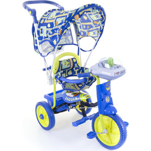 фото Велосипед трехколёсный jaguar ms-0747k синий