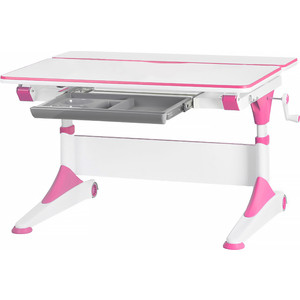 Растущая парта Mealux Alberto pink BD-500 WP столешница белая/ножки белые с розовым, Alberto pink BD-500 WP столешница белая/ножки белые с розовым
Растущая парта Mealux Alberto pink BD-500 WP столешница белая/ножки белые с розовым, Alberto pink BD-500 WP столешница белая/ножки белые с розовым