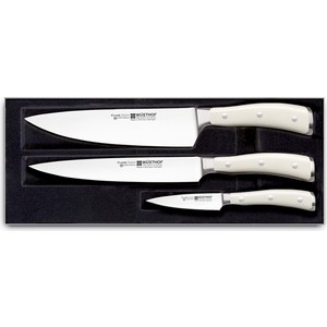 Набор кухонных ножей 3 предмета Wuesthof Ikon Cream White (9601-0 WUS), Ikon Cream White (9601-0 WUS)
Набор кухонных ножей 3 предмета Wuesthof Ikon Cream White (9601-0 WUS), Ikon Cream White (9601-0 WUS)