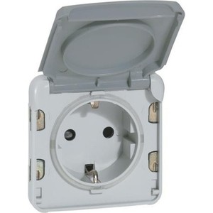 Розетка с заземлением Legrand СП Plexo с защитной крышкой IP55 серая (069570), СП Plexo с защитной крышкой IP55 серая (069570)
Розетка с заземлением Legrand СП Plexo с защитной крышкой IP55 серая (069570), СП Plexo с защитной крышкой IP55 серая (069570)