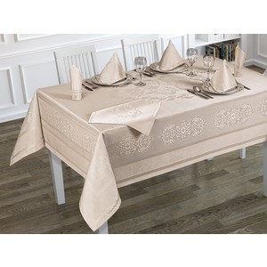 Скатерть Karna жаккард пано c салфетками Caramel 160X220 пряумогольная (3215/CHAR003) Бежевый, жаккард пано c салфетками Caramel 160X220 пряумогольная (3215/CHAR003) Бежевый
Скатерть Karna жаккард пано c салфетками Caramel 160X220 пряумогольная (3215/CHAR003) Бежевый, жаккард пано c салфетками Caramel 160X220 пряумогольная (3215/CHAR003) Бежевый