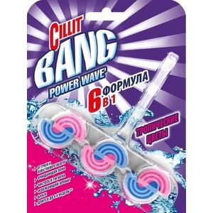Туалетный блок Cillit BANG Тропические цветы Power Waves, 39 г, BANG Тропические цветы Power Waves, 39 г
Туалетный блок Cillit BANG Тропические цветы Power Waves, 39 г, BANG Тропические цветы Power Waves, 39 г