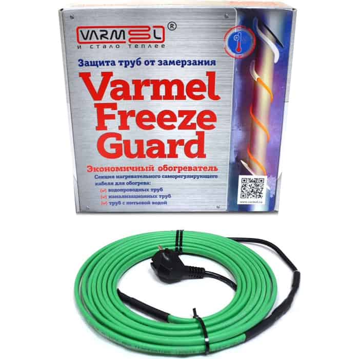 Комплект для обогрева труб VARMEL Freeze Guard 16VFGM2-CR-2 м нагревательная секция (комплект водопроводный) внутренняя секция трия ривьера тд 241 07 02 02 секция внутренняя