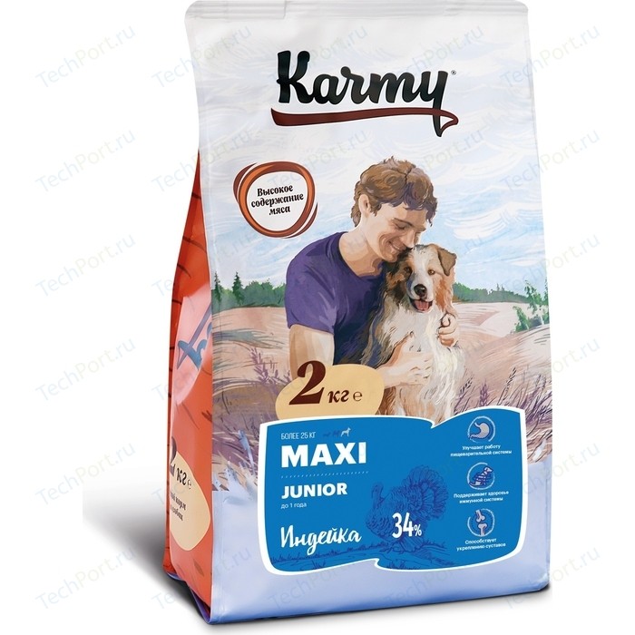 Фото - Сухой корм Karmy Maxi Junior Dog Индейка для щенков крупных пород 2кг автокресло graco junior maxi