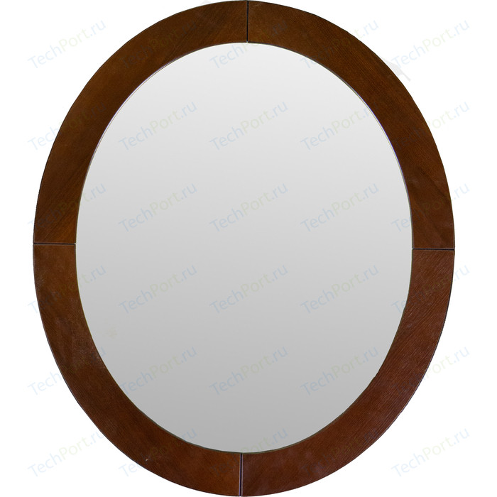 Зеркало навесное Мебелик Берже 24 темно-коричневый zu6 01 cg зеркало навесное шатура rimini flash