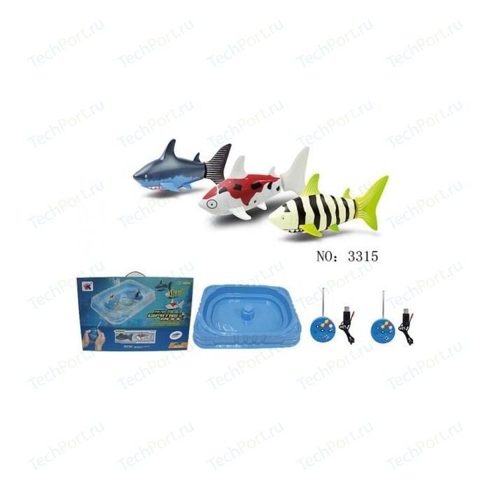 Радиоуправляемые рыбки Create Toys с бассейном - 3315
