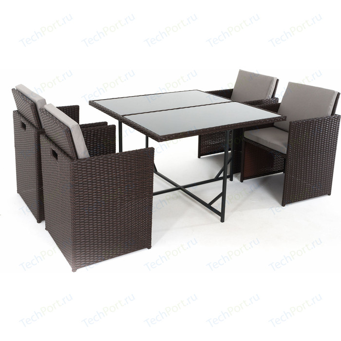 Комплект для отдыха Vinotti F8039 (стол+4 кресла)
