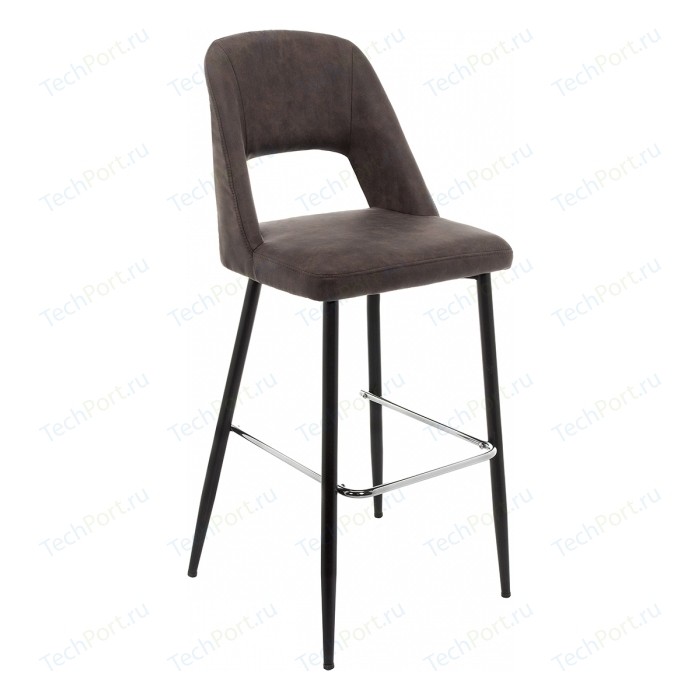 Барный стул Woodville Lido серый