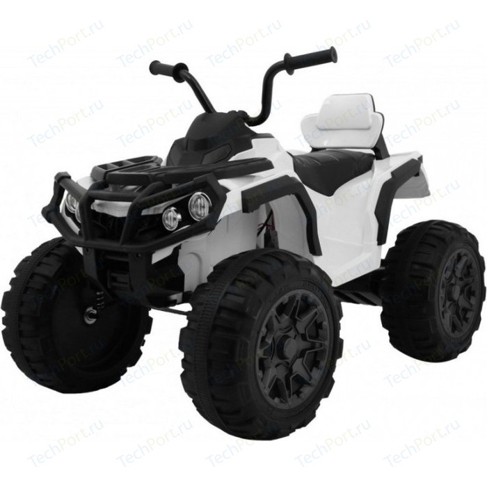 Электроквадроцикл с пультом управления BDM Grizzly ATV 4WD White 12V - BDM0906-4