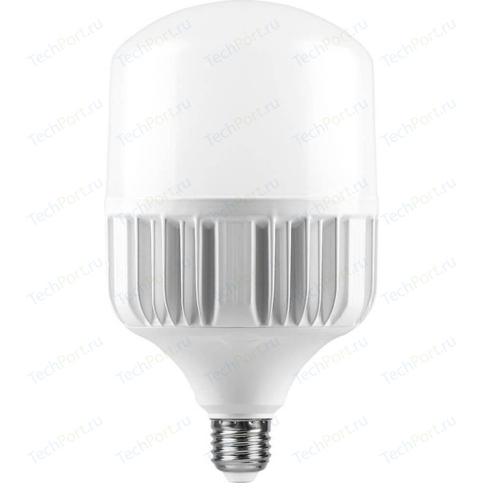 Лампа светодиодная Feron LB-65 25821 E27-E40 60W 4000K Цилиндр Матовая