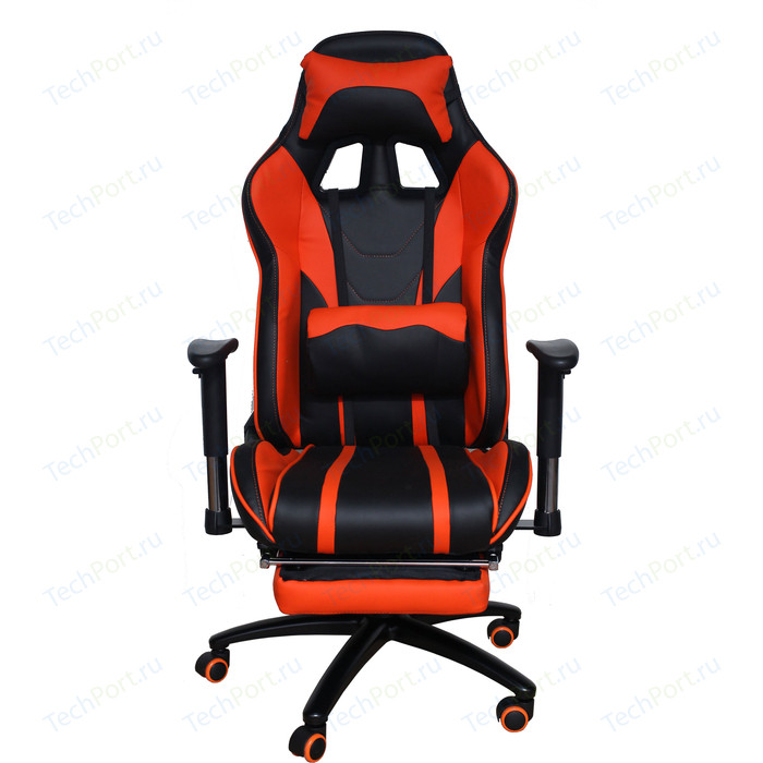 Кресло Меб-фф RT-6016 black and orange / MFG-6016