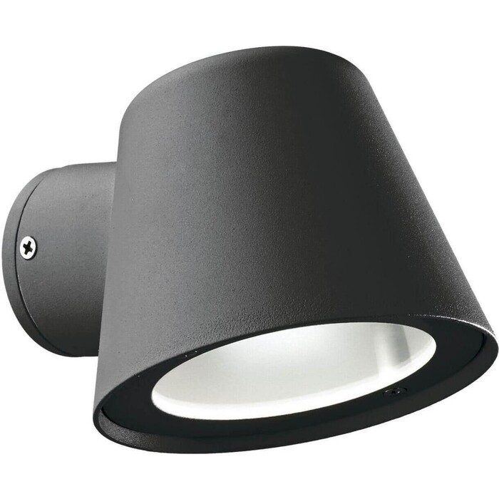 Уличный настенный светильник Ideal Lux Gas AP1 Antracite уличный светильник ideal lux sound sound ap1 nero