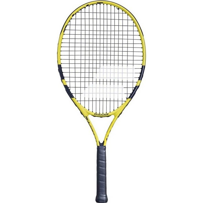 Ракетка для большого тенниса Babolat Nadal 25 Gr0, 140249, детская, 9-10 лет, черно-желтый ракетка для большого тенниса babolat b fly 23 gr000 140244 детская 7 9 лет фиолет бирюзовый