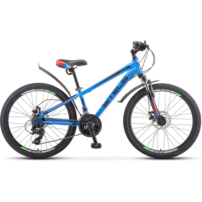 Велосипед Stels Navigator 400 MD 24 F010 (2019) 12 синий/красный велосипед stels navigator 670 md 2015