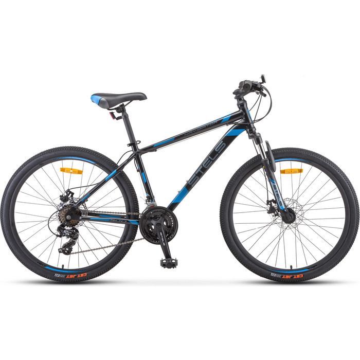 Велосипед Stels Navigator 500 MD 26 F010 (2019) 18 серый/синий велосипед stels navigator 670 md 2015