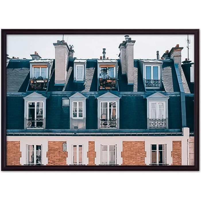 Постер в рамке Дом Корлеоне Крыша дома Париж 30x40 см постер в рамке дом корлеоне крыша дома париж 21x30 см
