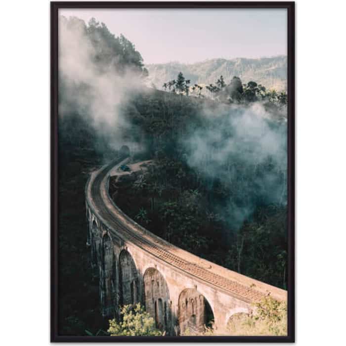 Постер в рамке Дом Корлеоне Мост над каньоном 50x70 см