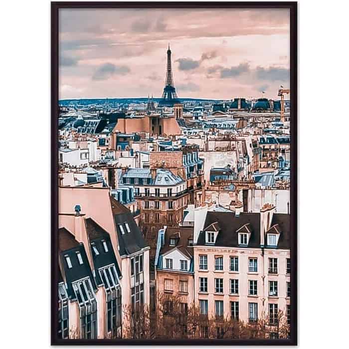 Постер в рамке Дом Корлеоне Над Парижем 30x40 см