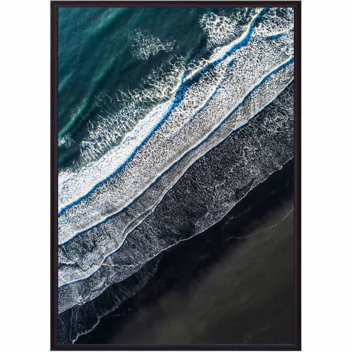 Фото - Постер в рамке Дом Корлеоне Пляж с высоты 40x60 см постер в рамке дом корлеоне песчаный пляж 40x60 см