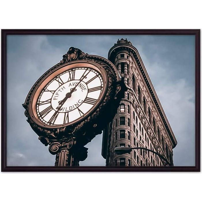 Постер в рамке Дом Корлеоне Часы Fifth Avenue 50x70 см jennifer gresko fight for fifth avenue