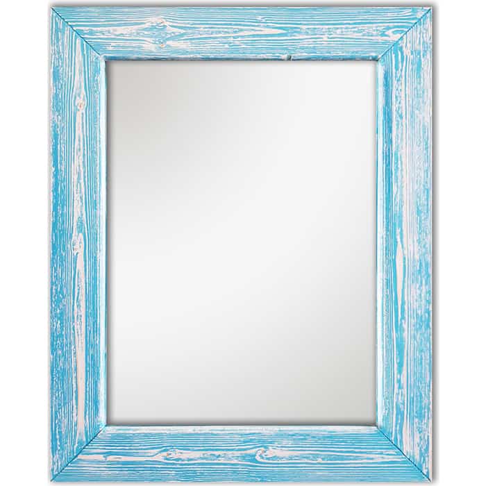 Настенное зеркало Дом Корлеоне Шебби Шик Голубой 75x140 см