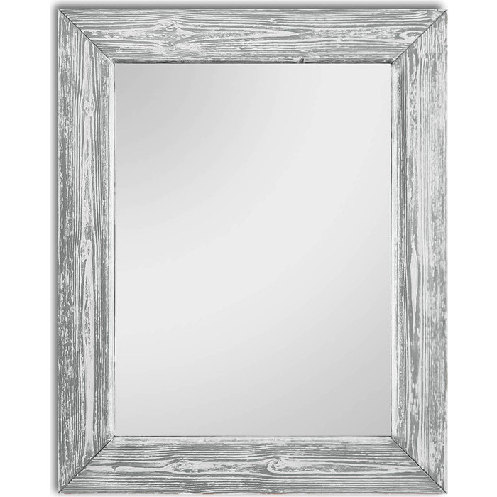 Настенное зеркало Дом Корлеоне Шебби Шик Серый 80x80 см