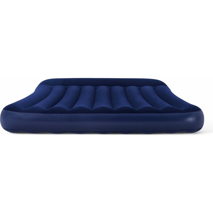 Надувная кровать Bestway Tritech Airbed 152х203х30см с подголовником, 67682 BW надувная кровать bestway tritech airbed queen built in ac pump 67403 темно синий