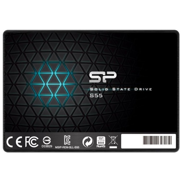 Фото - SSD накопитель Silicon Power 120Gb Slim S55 SP120GbSS3S55S25 2.5 твердотельный накопитель silicon power slim s55 sata iii 240gb sp240gbss3s55s25